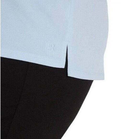 NWT Banana Republic Women's 3/4 Sleeve V Neck Tunic Top Blue - Picture 4 of 4